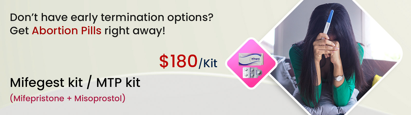 Purchase MTP Kit online Order Mifepristone and Misoprostol kit online